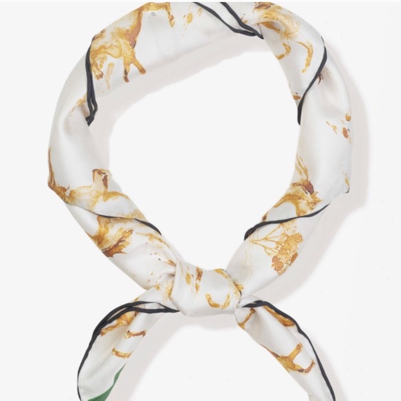 🔦ISO Ganni “Nellieburg” western trend scarf - Picture 4 of 5